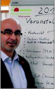 Hat f�r die Pfingstweide viele Programmpunkte auf der Agenda: Joachim M�ller. FOTO: neumann